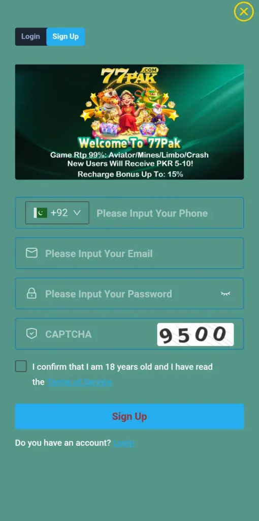 77 pak login